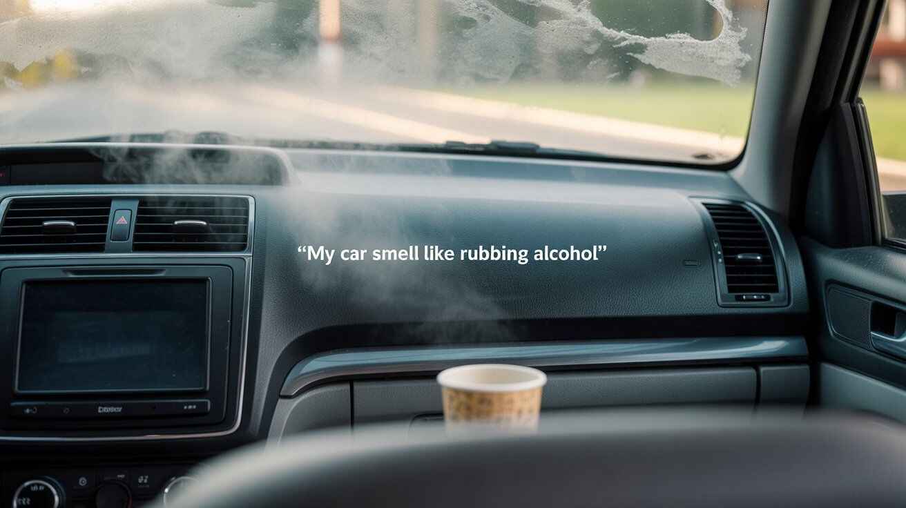 Why Does My Car Smell Like Rubbing Alcohol?